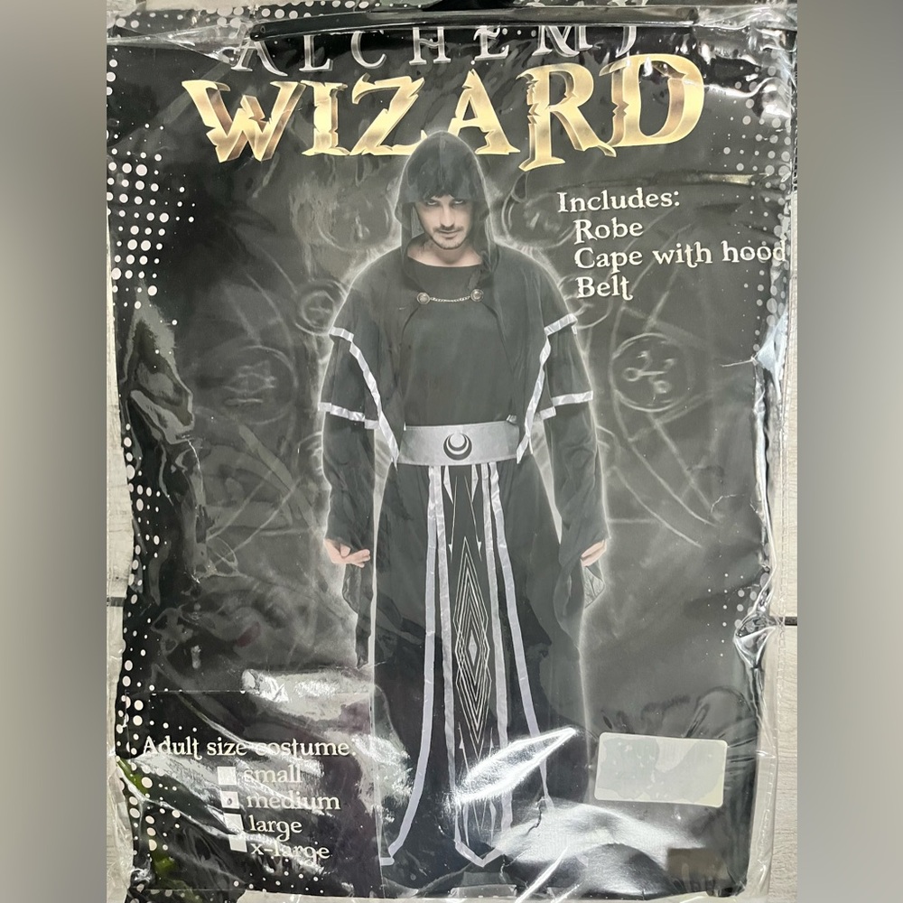 Adult Alchemy Wizard Hallowee Costume